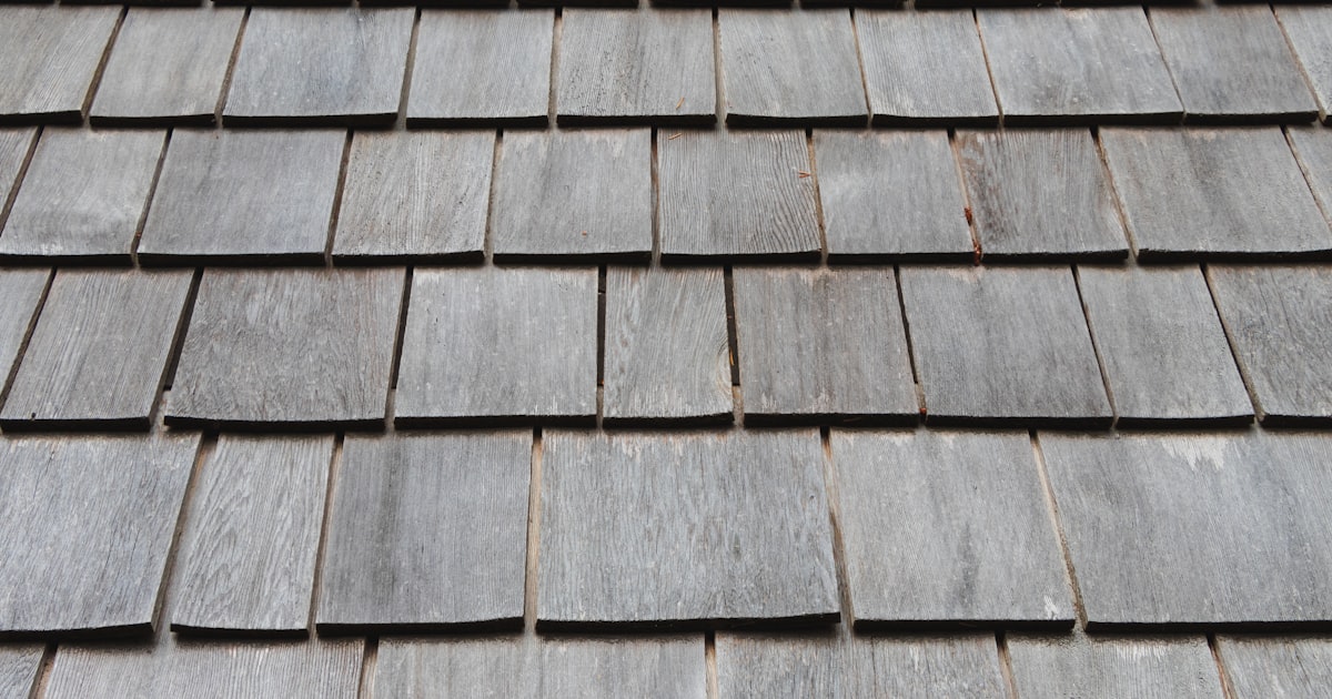 Residential roof in varying weather conditions